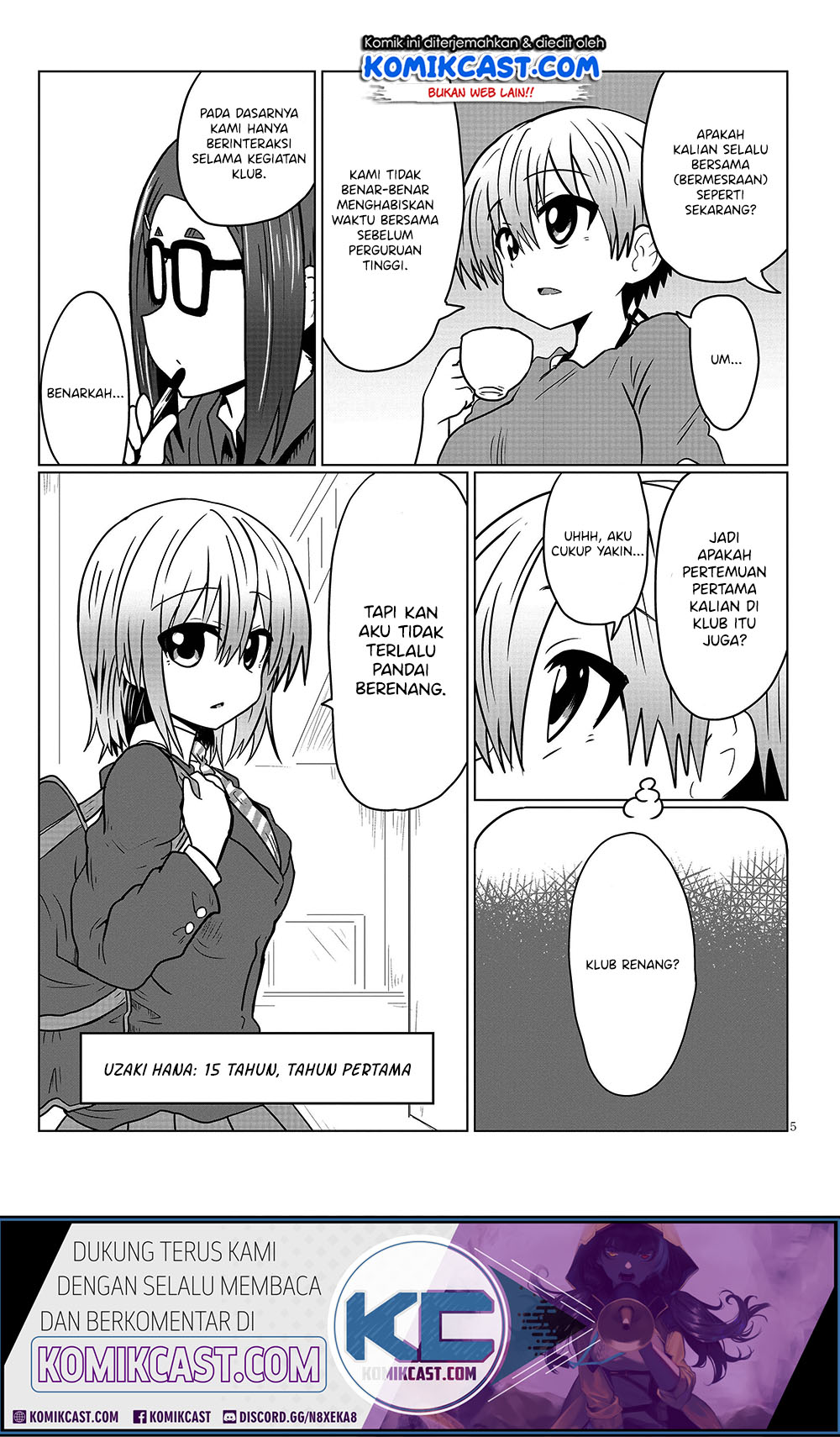 Uzaki-chan wa Asobitai! Chapter 30 Bahasa Indonesia